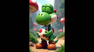 Miniature : Super Mario Galaxy - Yoshi  Génération 3D proche réalité