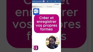 Miniature : Comment enregistrer une forme personnalisée dans Word ? 🛠️ #astucesword #tutoriel