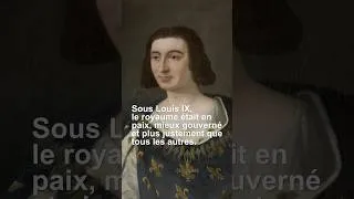 Miniature : Saint Louis, le roi pieux