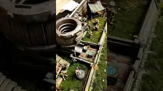 Miniature : Blitz Bowl sur un terrain magnifique 🏈 #blitzbowl #bloodbowl #warhammer #warhammercommunity