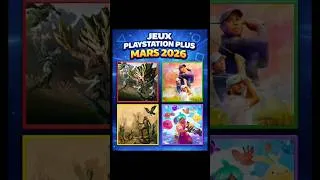 Miniature : Les jeux PlayStation Plus de mars 2026 sont dispo #PSPlus #PlayStation #gaming