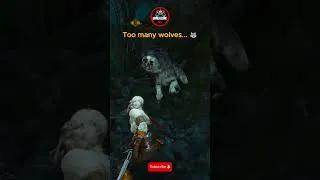 Miniature : The Witcher 3 🔥Ciri vs Wolves 🐺⚔️ #TheWitcher3 #Witcher3 #Geralt #GamingShorts #gaming #shorts #Ciri