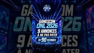 Miniature : 9 annonces majeures de la gamescom Opening Night Live 2026 #Shorts