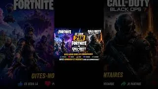 Miniature : FORTNITE  BLACK OPS 7 #callofduty #pub #warzone #fortnite #joueurs