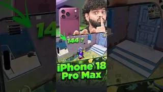 Miniature : iPhone 18 Pro Max 😳 Real Gaming Beast? #pubgmobile