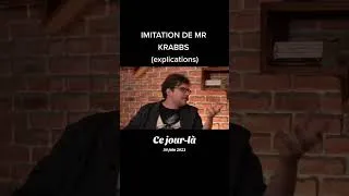 Miniature : COMMENT J'IMITE MR KRABBS #ganesh2 #imitation #humour #krabbs