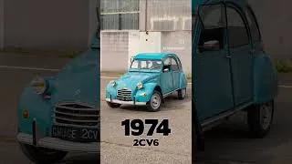Miniature : Citroën 2CV : 41 modèles (de fin 1949 à 1990).