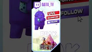 Miniature : 🔴Début de LIVE sur #twitch  ! https://twitch.tv/gata_tv 📺📱 💻 #shorts