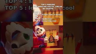 Miniature : Parodie disponible sur ma chaine !!! #theamazingdigitalcircus #digitalcircus #parodie