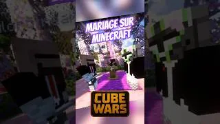Miniature : Mariage WTF sur Minecraft 😱 #minecraft #minecraftshorts #starwars  #drole #humour #twitch #stream