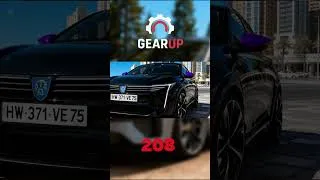 Miniature : Quelle couleur du Peugeot 208 préférez-vous? #peugeot #208 #shorts