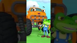 Miniature : Max le Monster Truck Saute Sans Arrêt ! Gecko Peut-il le Sauver ?! 🚙💥 #Shorts