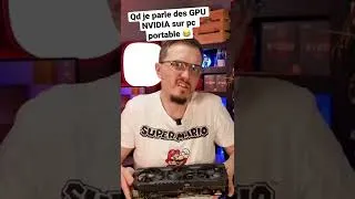 Miniature : Les cartes graphiques NVIDIA sur pc portable GAMER 😂