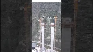 Miniature : Pont reliant entre deux tunnels #géniecivil