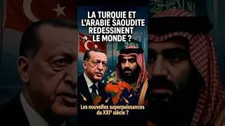 Miniature : La Turquie et l’Arabie Saoudite redessinent le monde ? 🔥 60 secondes