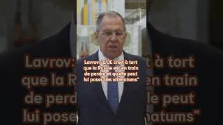Miniature : Lavrov: "L'UE croit à tort que la Russie perd et qu'elle peut lui poser des ultimatums"
