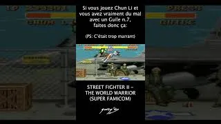 Miniature : CHUN-LI VS GUILE NIVEAU 7: Une technique imparable!! #chunli #guile #streetfighter2