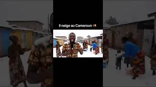 Miniature : Il neige au Cameroun !?