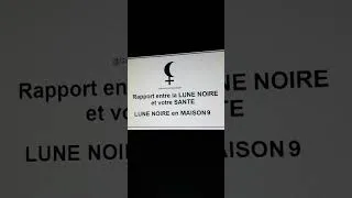 Miniature : Lune noire en maison 9 #lune  #analyseastrologique #pleineconscience