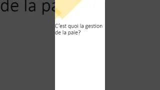 Miniature : C'est quoi la gestion de la paie