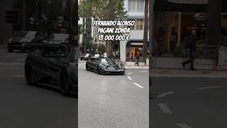 Miniature : Fernando Alonso Pagani Zonda 🤯 #pagani #zonda #alonso #fernandoalonso #f1 #monaco