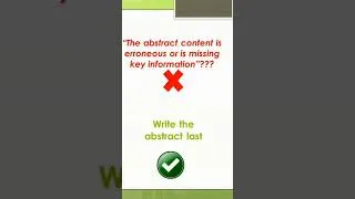 Miniature : #shorts Five Common Reasons for Manuscript Rejection #publication