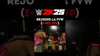 Miniature : La FVW expliquée en 2 minutes !! #wwe2k25 #efed #pvp