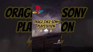 Miniature : Orage chez Sony Playstation #viral #gaming #pourtoi #sony #playstation #tendance #humour #ps5 #orage