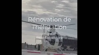 Miniature : Hélistation de l''hôpital Pitié-Salpêtrière AP-HP