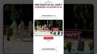 Miniature : Une faute au 1er jour de concours ? Corrigez-la avant le 2e #shorts