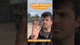 Miniature : Journée épandeur à la CUMA !