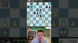 Miniature : J'Attaque en BLITZ ! #chess #Mat #Blitz