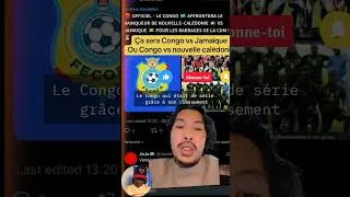 Miniature : le prochain match du congo #reactionfoot #coupedumonde #congostate #pourtoi
