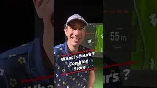Miniature : What is Yours ! Trackman Combine Score #trackmangolf #golf #golfchallenge #golfpractice #golfaddict