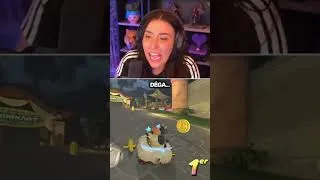 Miniature : La définition de se faire MARIOKARTED 😭 |  #gaming #twitch #clips #mariokart #shorts