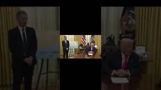 Miniature : Rodolphe Saadé et Donald Trump à la Maison Blanche