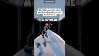 Miniature : La meilleure routine pour devenir joueur pro sur console 😦🏆 #fortnite #console #consolesettings