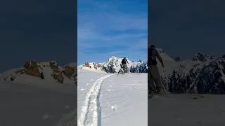 Miniature : Parts of my latest ski touring video #mountain #alpes #skimo