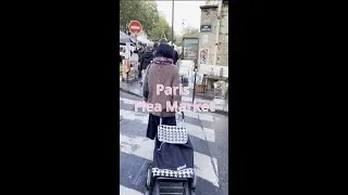 Miniature : Thrift with me! Paris Flea Market #Shorts