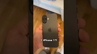 Miniature : Umboxing de mon iPhone 17 !! (Enfin pas réellement)… #shorts
