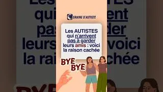 Miniature : Les AUTISTES qui n’arrivent pas à garder leurs amis : voici la raison cachée #tsa #autisme #autiste