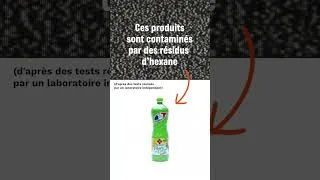 Miniature : Ces aliments contaminés par l'hexane