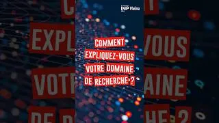Miniature : Expliquez-nous votre domaine de recherche ? par Yannis Le Guennec, enseignant - chercheur à Phelma