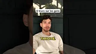 Miniature : 6 trucs intéressant sur les gens ! #psychologie #mik #shorts