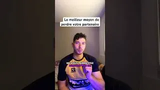 Miniature : Le meilleur moyen de perdre votre partenaire ! #psychologie #relationship #mik #shorts