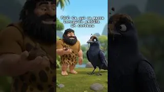 Miniature : Qu'est-ce qui se passe si en embête un corbeau?
