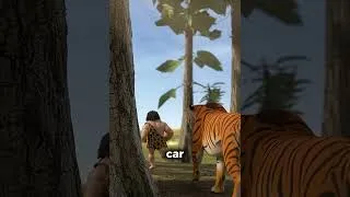 Miniature : Que faire face à un Tigre dent acéré (Ne pas courir!)