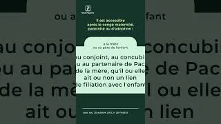 Miniature : Congé supplémentaire de naissance : qui peut en bénéficier ?  #ressourceshumaines  #social
