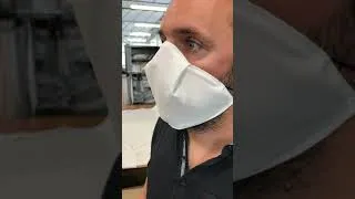 Miniature : Test d'un des prototypes du masque de sport