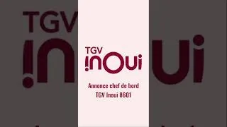 Miniature : [SNCF] Annonce du chef de bord - TGV InOui 8601 #train #sncf #tgv #fyp #paris